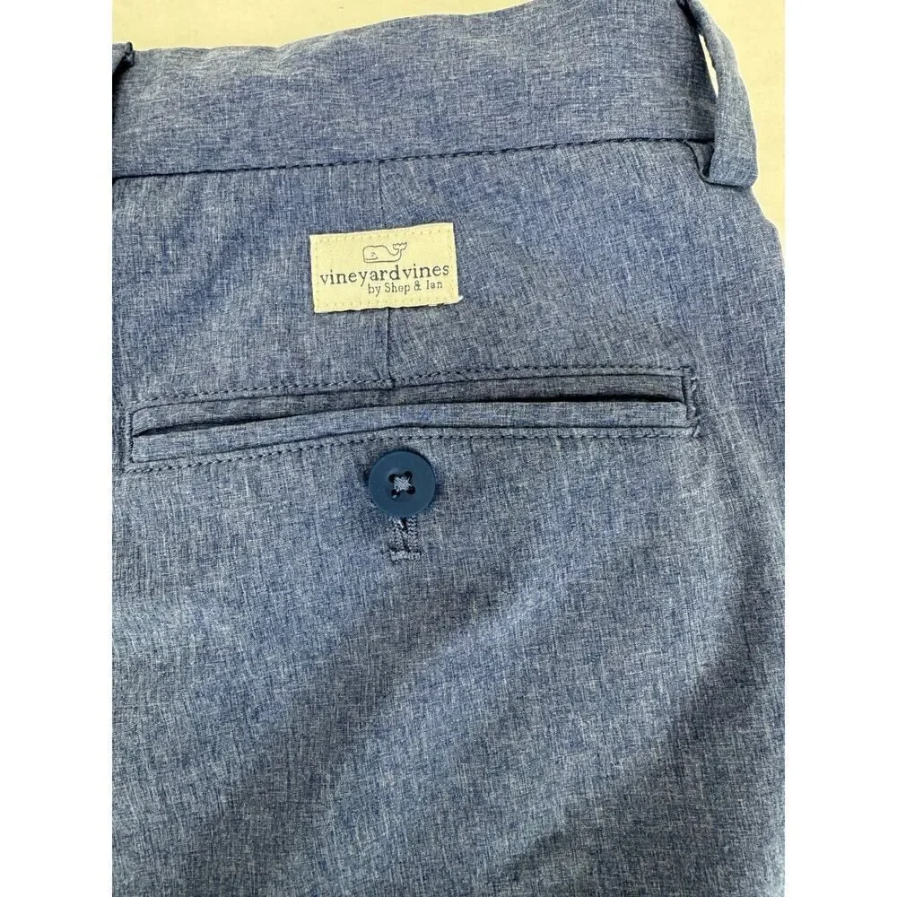Vineyard Vines Shorts Men's 33 Blue Breaker Performance Inseam 9